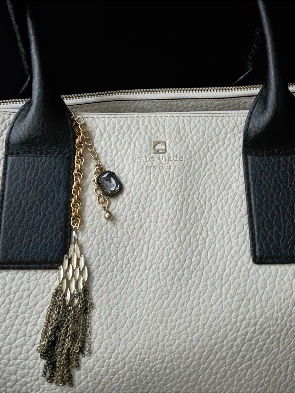 Kate Spade New York Southport Avenue Lydia Satchel with Charm